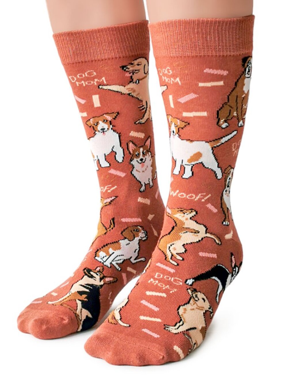 Women's Uptown Sox Crew Socks | Dog Mom Socks | NWT